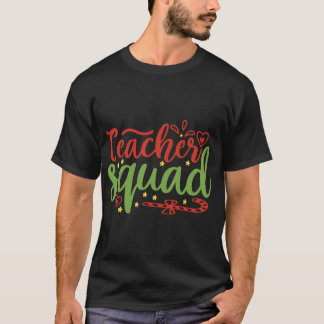 Teacher Squad Jacob Zelaznyransparent funny T-Shirt