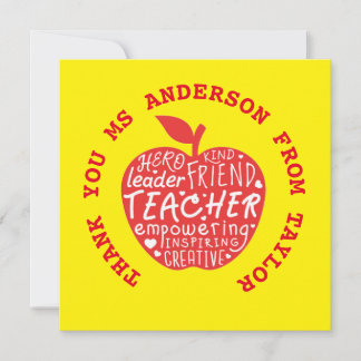 Teacher Stickers - BEST Quotes Apple 