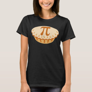 Teacher Student Apple Pie Pi Day Symbol Math T-Shirt