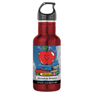 Teacher Student Children Books Education 532 Ml Water Bottle
