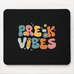 Teacher Student Pre-k Vibes Pre Kindergarten Team Mouse Pad