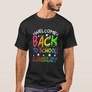 Teacher Student Welcome Back To School Lunch Lady T-Shirt