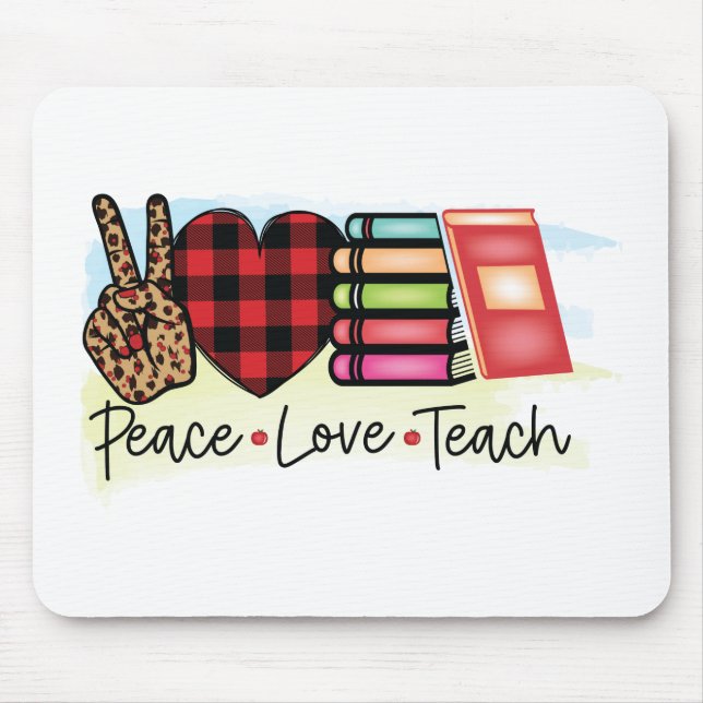 Teacher Sublimation - Teaching Lovers - Professor Mouse Pad (Front)