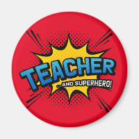 Teacher & Superhero - School End of Term Gift