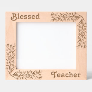 Teacher Superheroes Blessed Teacher Picture Frame