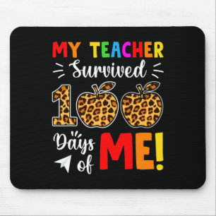 Teacher Survived 100 Days Of Me Fun Students Teach Mouse Pad
