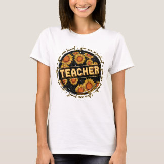 Teacher T-Shrits Design T-Shirt
