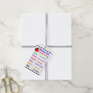 Teacher Tea Survival Kit Gift Tag