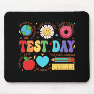 Teacher Test Day Motivational Teacher Starr Testin Mouse Pad