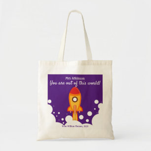 Teacher Thank You Appreciation Personalised Tote Bag