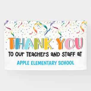 Teacher thank you  banner