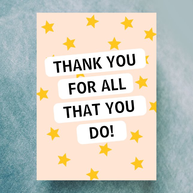 Teacher Thank You Card (Creator Uploaded)
