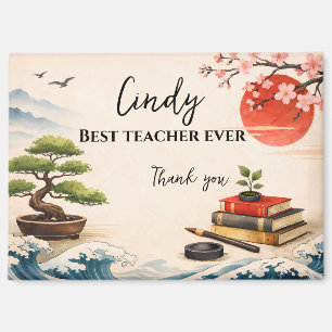 Teacher Thank You Gift End of School Year Magnet