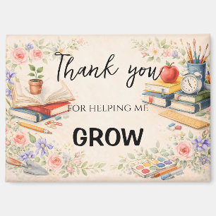 Teacher Thank You Gifts End of School Year Magnet
