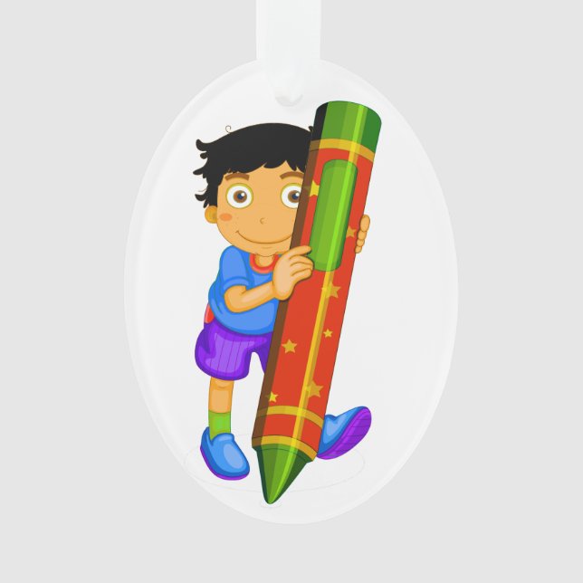 Teacher Thank You Ornament (Front)