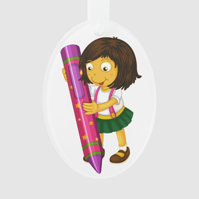 Teacher Thank You Ornament (Front)