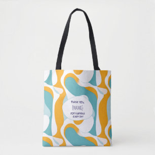 Teacher Thank You – Personalised Budget Tote Bag