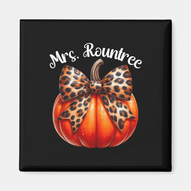 Teacher Thanksgiving  Magnet (Front)