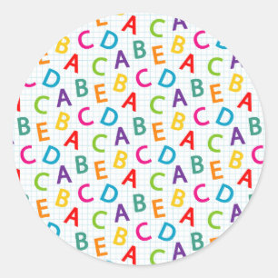 Teacher The Best Teachers Teach From The Heart Classic Round Sticker