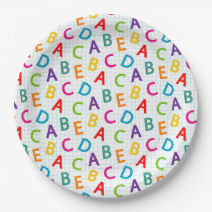 Teacher The Best Teachers Teach From The Heart Paper Plate
