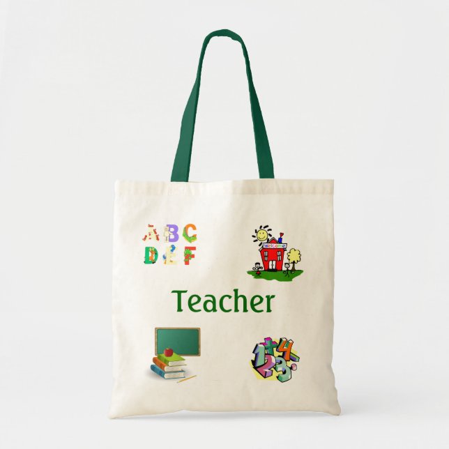 Teacher Tote Bag (Front)