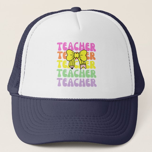 Teacher Trucker Hat (Front)
