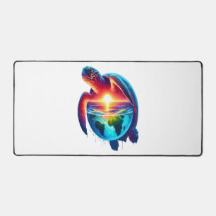 Teacher Turtle Strength Desk Mat