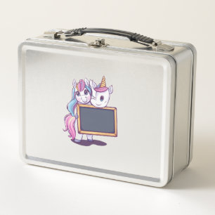 Teacher Unicorn (1) Metal Lunch Box