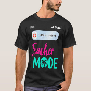 Teacher Vacation Mode Summer Trip Crew Teacher Off T-Shirt