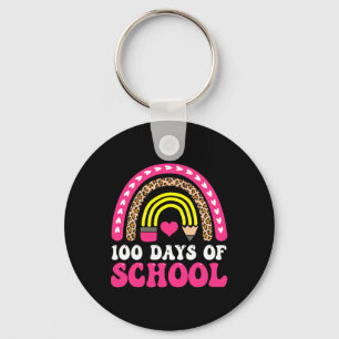 Teacher Valentine Back To School 100 Days Of Schoo Key Ring