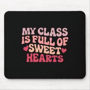 Teacher Valentines Back To School 100 Days Of Scho Mouse Pad