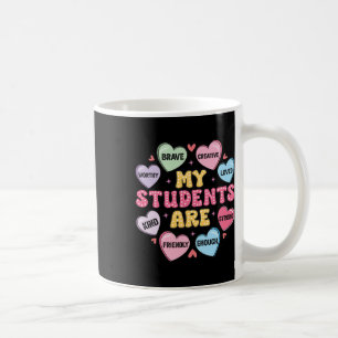 Teacher Valentines Day Candy Positive Affirmations Coffee Mug