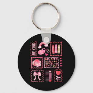 Teacher Valentines Day Coquette Hearts You Are Kin Key Ring