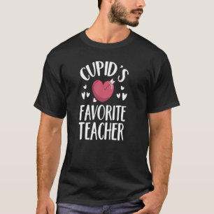Teacher Valentine's Day cupid's favourite teacher T-Shirt
