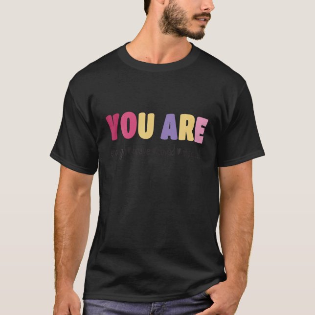 Teacher Valentines Day You Are Retro Enough Candy  T-Shirt (Front)