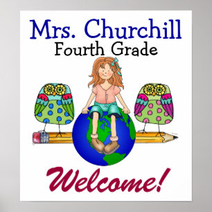 Teacher Welcome Poster - SRF