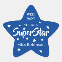 Teacher | Well Done You're A SuperStar