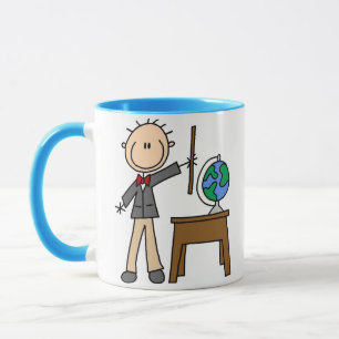 Teacher With Globe Mug