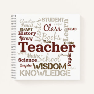 Teacher Word Cloud Notebook