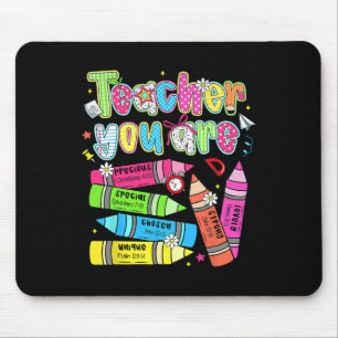 Teacher You Are Special Lovely Strong Pencil Chris Mouse Pad