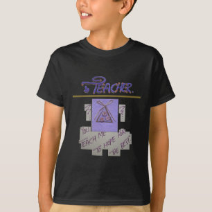 Teacher, You Teach Me to Hope for the Best Art  T-Shirt