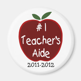 Teacher's Aide Magnet, with dedication Magnet