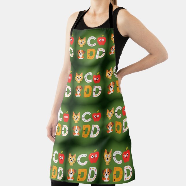 Teachers' All-Over Print Apron (Insitu)