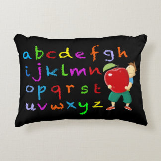 Teachers Alphabet Decorative Cushion