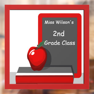 Teachers Apple Chalkboard Classroom Custom