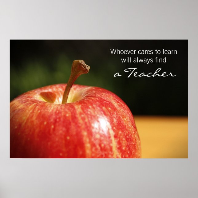 Teacher's Apple Print (Front)