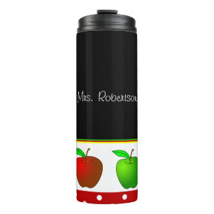 Teachers Apples Custom Thermal Tumbler