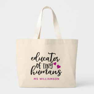 Teacher's Appreciation Personalised  Jumbo Tote 