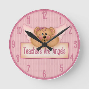 Teachers Are Angels Clock
