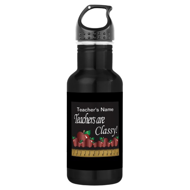 Teachers are Classy 532 Ml Water Bottle (Front)